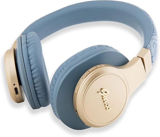 Guess Wireless Headphones leather with script - Image 2