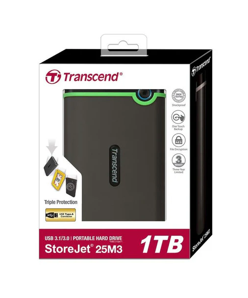 TRANSCEND STORE JET 25M3 HARD DISK - Image 5