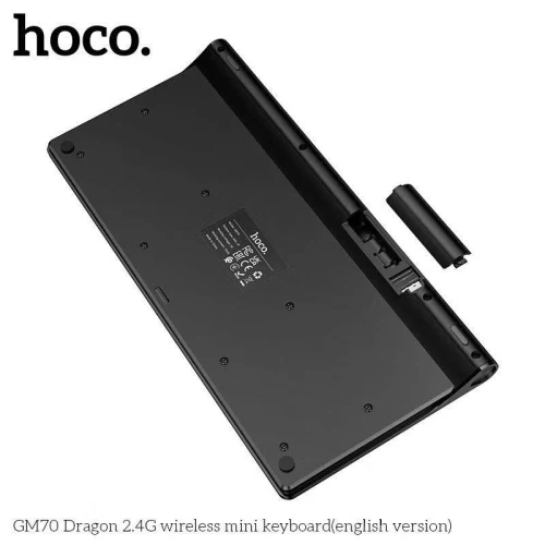 HOCO 2.4G WIRELESS MINI KEYBOARD GM70 - Image 2