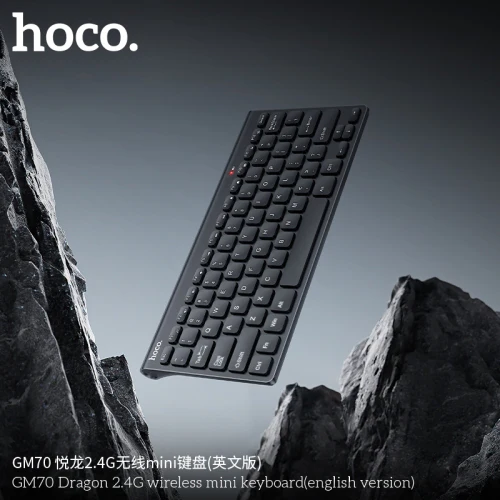 HOCO 2.4G WIRELESS MINI KEYBOARD GM70 - Image 5