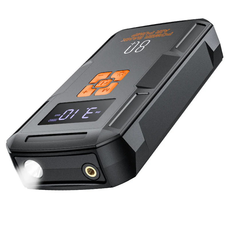 HOCO 3-IN-1 PORTABLE SMART JUMP STARTER & AIR PUMP & LIGHT QS4 - Image 4