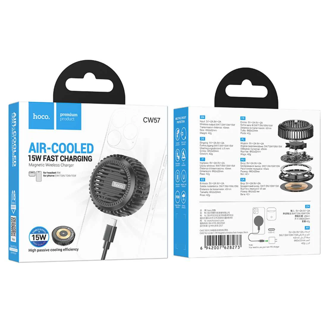 HOCO AIR-COOLED FAST CHARGING CW57 - Image 2