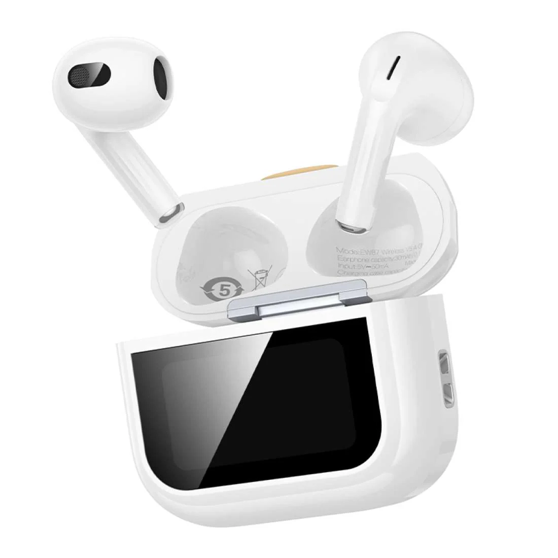 HOCO COLORFUL LCD TOUCH SCREEN TWS HEADSETS (EW87 _EW89) - Image 5