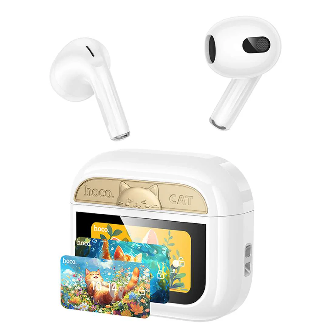HOCO COLORFUL LCD TOUCH SCREEN TWS HEADSETS (EW87 _EW89) - Image 8