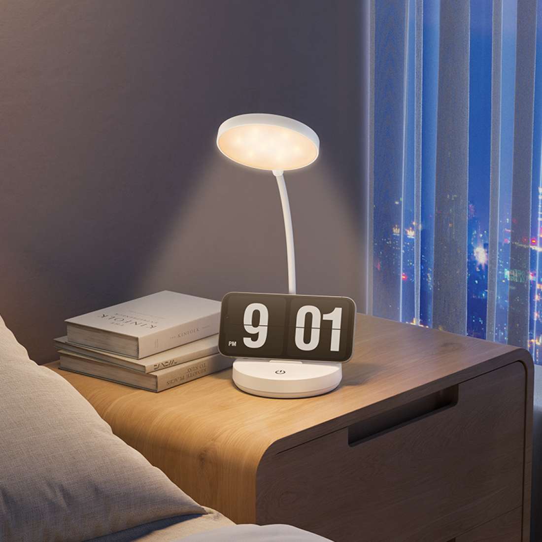 HOCO DESKTOP LAMP LARGE AREA SOFT LIGHT HX14 - Image 8