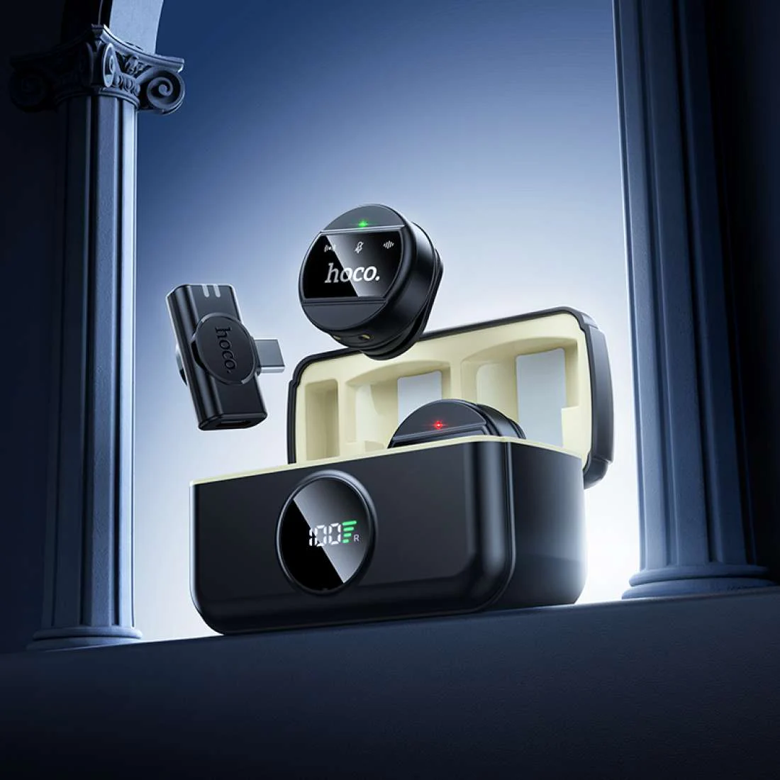 HOCO DUAL-MIC WIRELESS DIGITAL MICROPHONES - Image 9