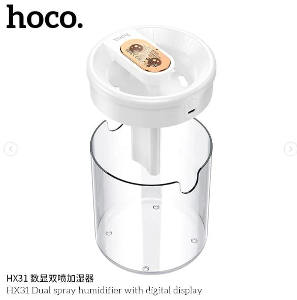 HOCO DUAL SPRAY DIGITAL NANO HUMIDIFIER HX31 - Image 4