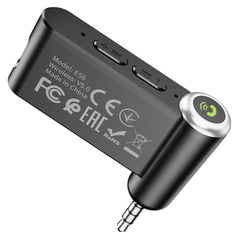 Hoco E58 in-car aux wireless receiver - Image 2