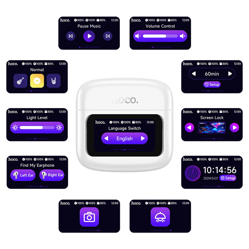 Hoco eq14 Bluetooth earphone - Image 3