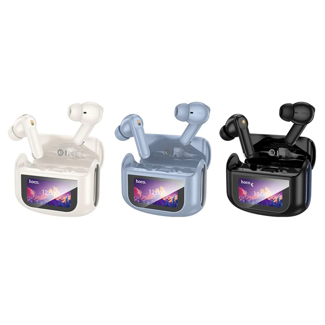 HOCO EQ21 ANC+ENC TOUCH SCREEN BT HEADSET - Image 11