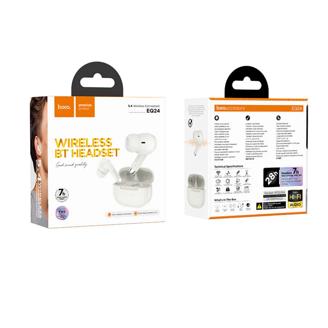 Hoco Eq24 wireless bt headset - Image 11