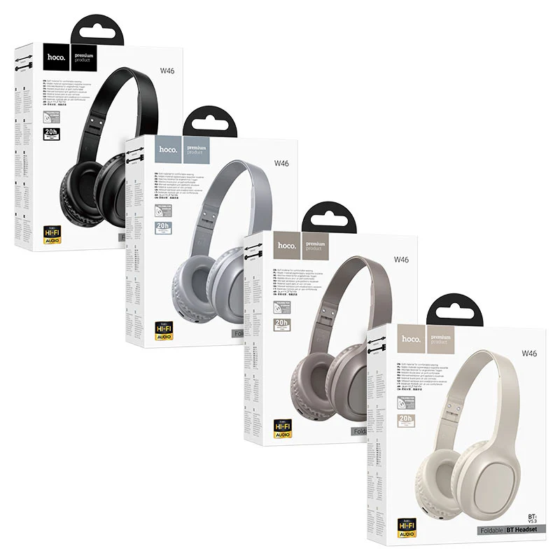 HOCO FOLDABLE BT HEADSET W46 - Image 13
