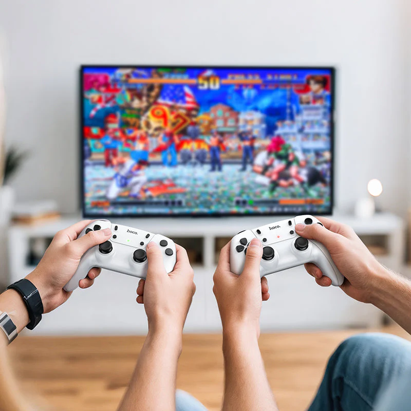 HOCO GAME STICK + 2 WIRELESS GAMEPADS SET GA31 - Image 7