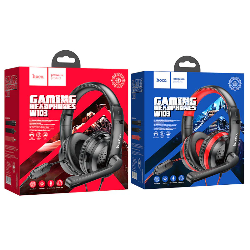 HOCO GAMING HEADPHONES W103 - Image 6