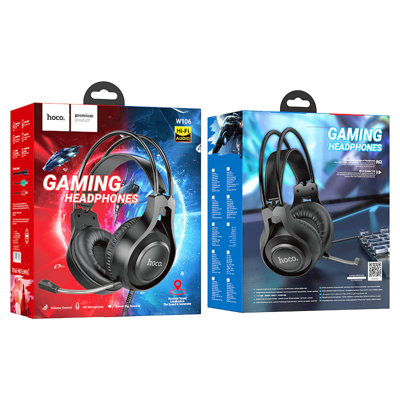HOCO GAMING HEADPHONES W106 - Image 8