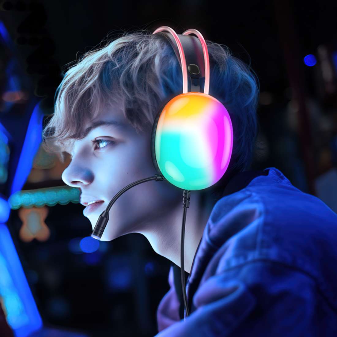 HOCO Gaming Headphones W109 Plus - Image 3