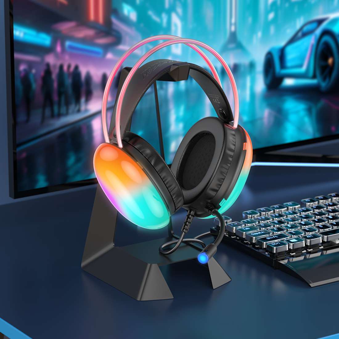 HOCO Gaming Headphones W109 Plus - Image 4