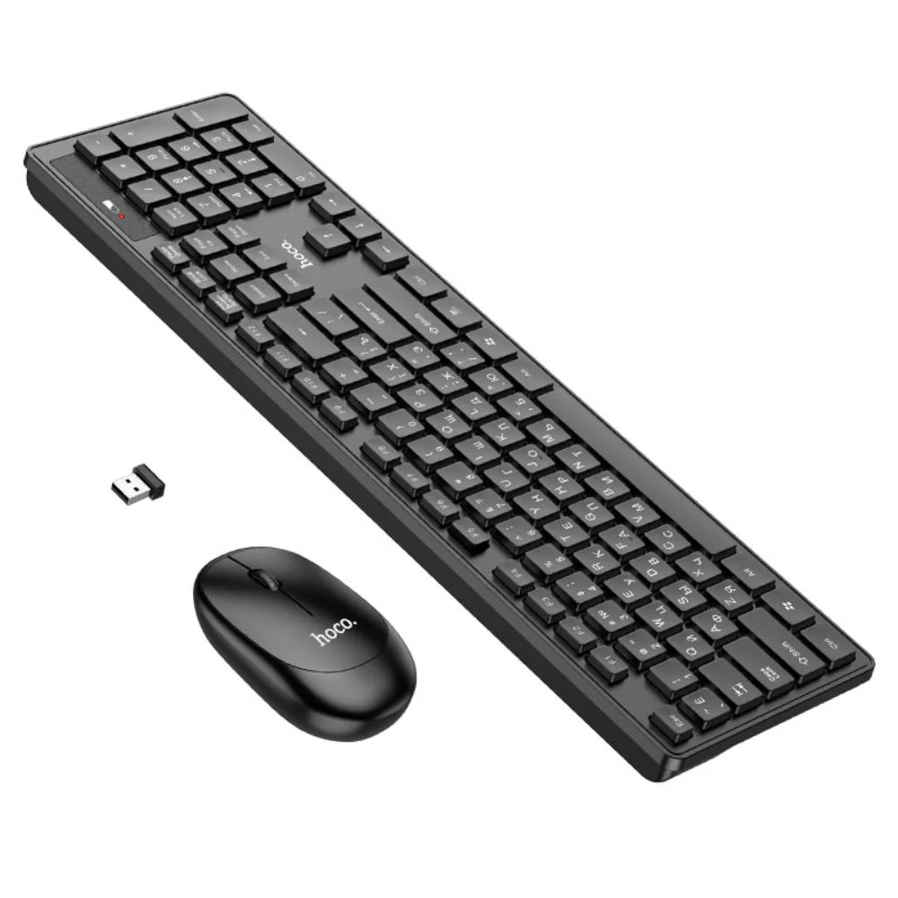 Hoco Gm17 wireless keyboard and mouse set - Image 2