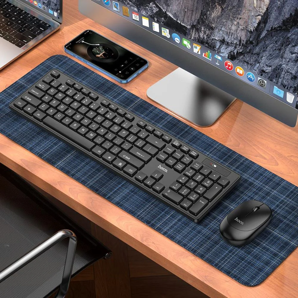 Hoco Gm17 wireless keyboard and mouse set - Image 4