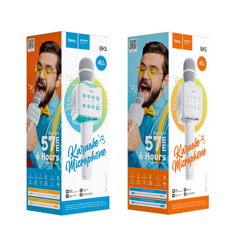 HOCO KARAOKE MICROPHONE BK5 - Image 6