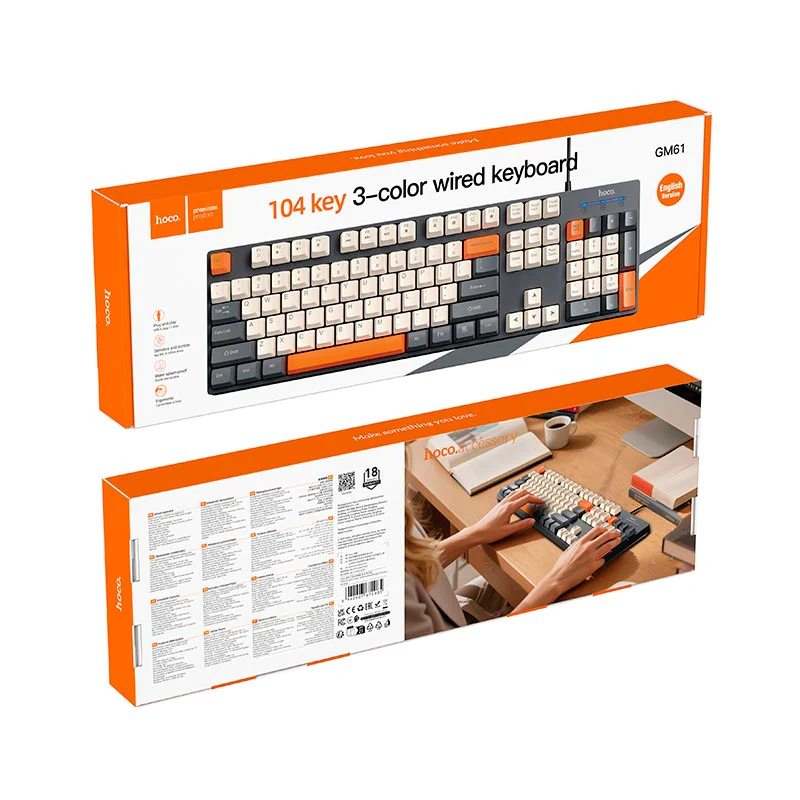 HOCO KEYBOARD WIRED GM61 - Image 3