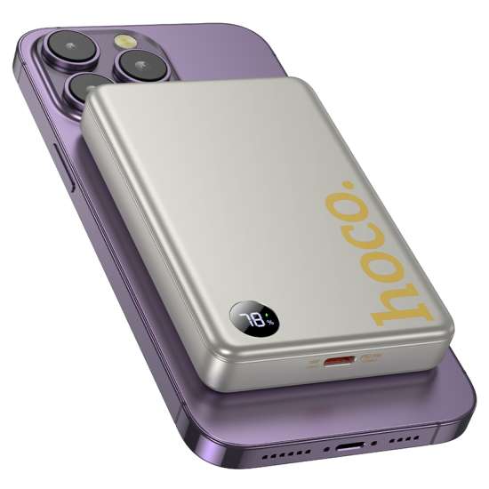 HOCO MAGNETIC WIRELESS CHARGING POWER BANK 20W PD Q34 - Image 3