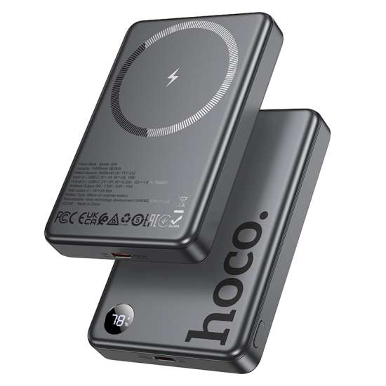 HOCO MAGNETIC WIRELESS CHARGING POWER BANK 20W PD Q34 - Image 7
