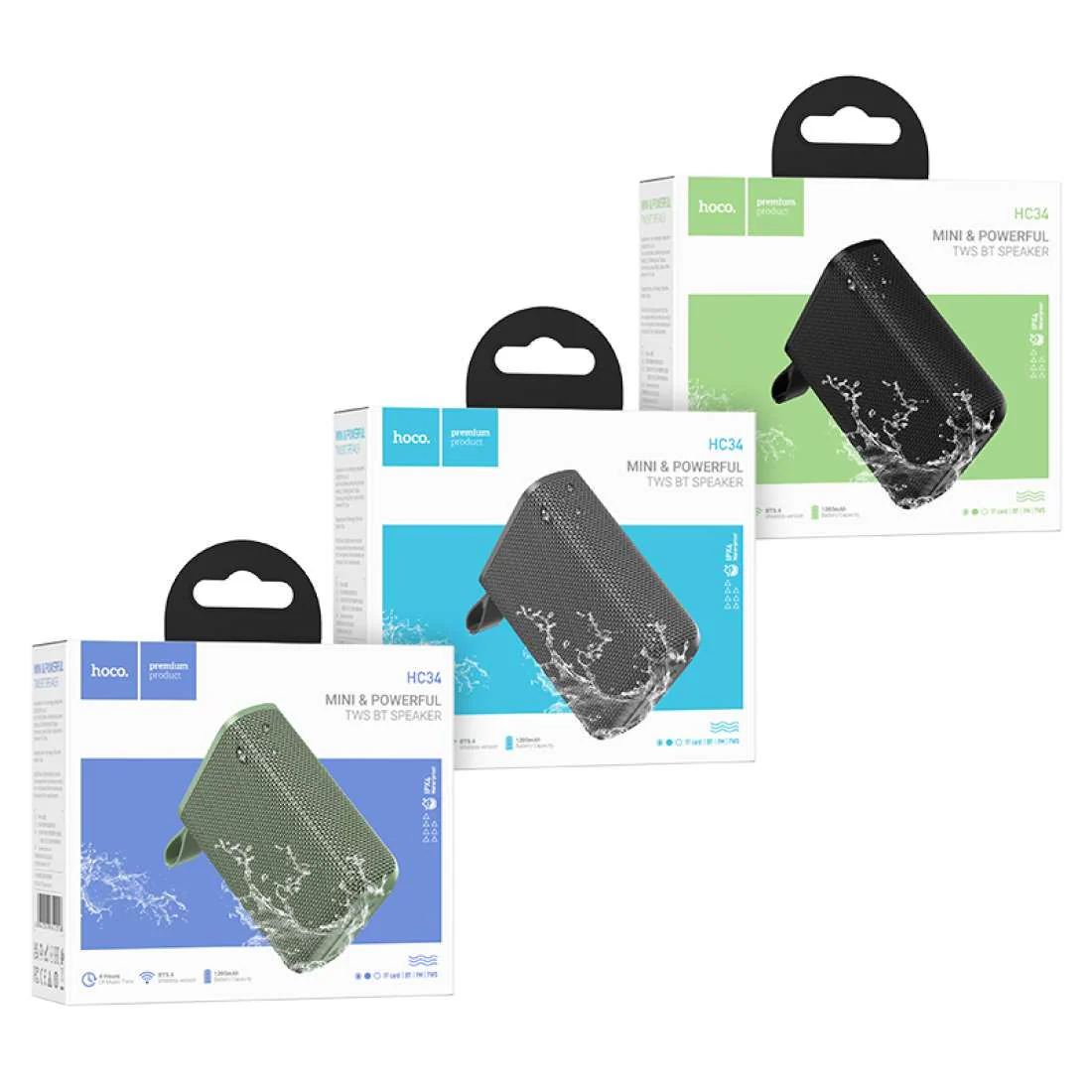 HOCO MINI & POWERFUL TWS BT SPEAKER HC34 - Image 8