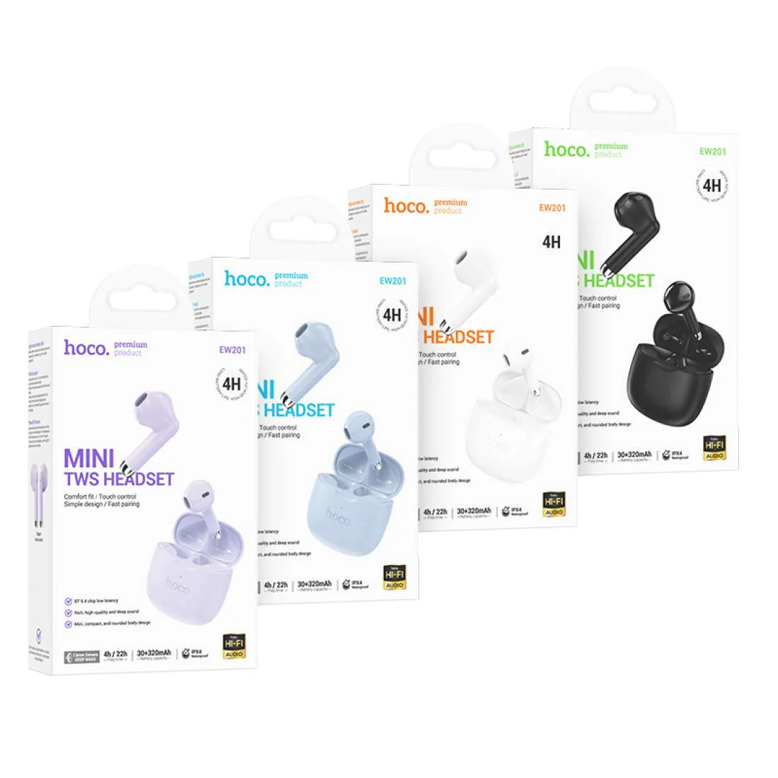 HOCO MINI TWS HEADSET EW201 - Image 11