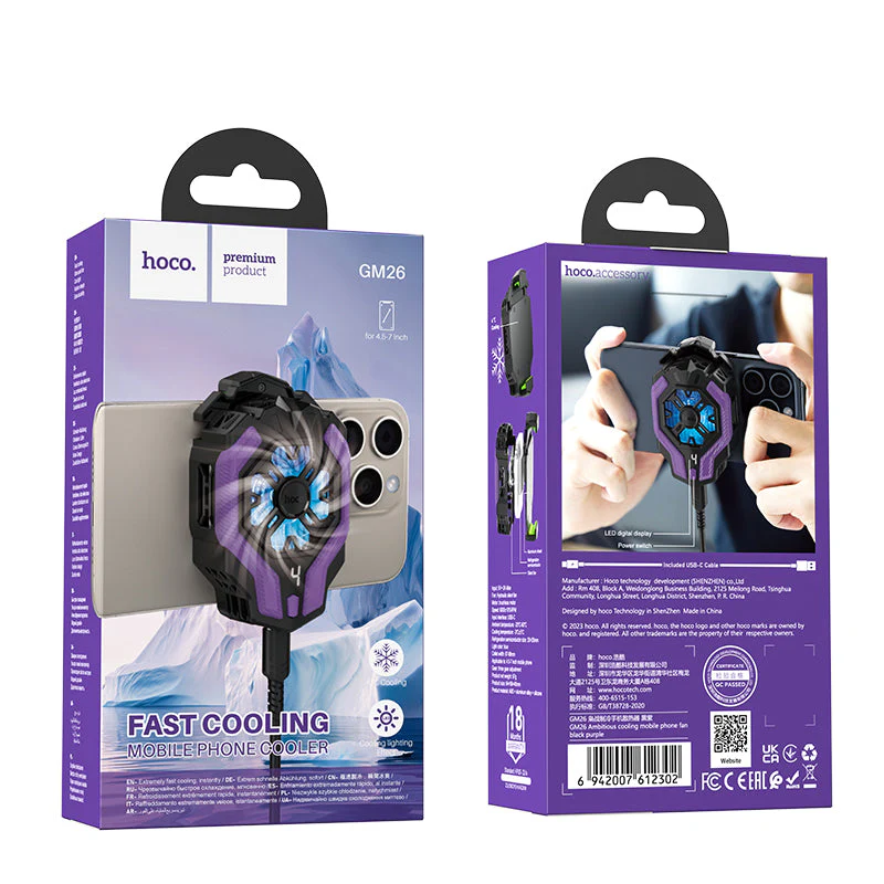 HOCO MOBILE PHONE COOLER FAST COOLING GM26 - Image 9