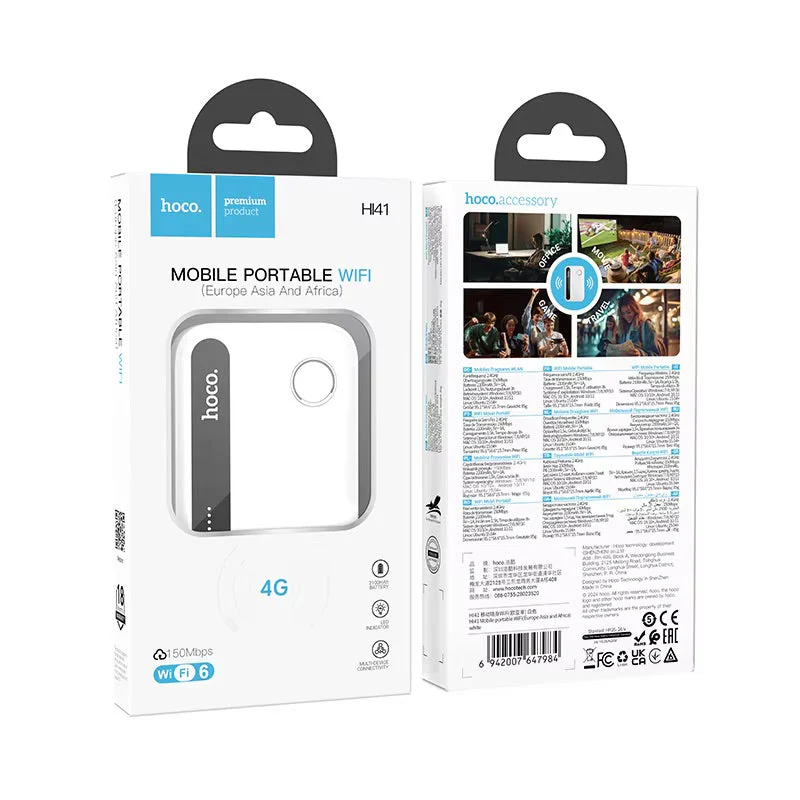 Hoco Mobile portable 4g WiFi (HI41-HI42) - Image 4