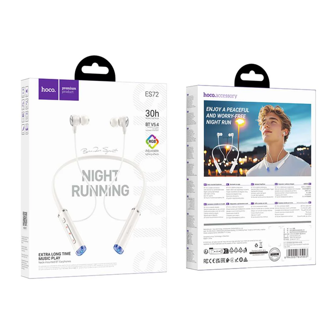 HOCO NECK-MOUNTED BT EARPHONES - Image 17
