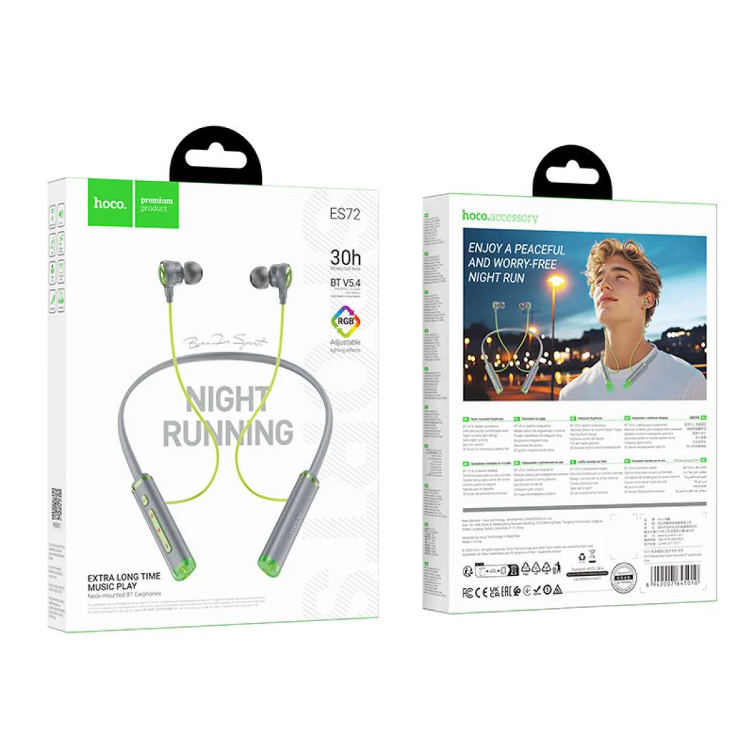HOCO NECK-MOUNTED BT EARPHONES - Image 19