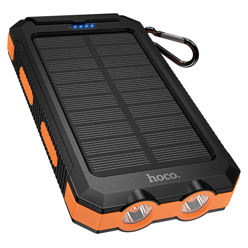 HOCO OUTDOOR SOLAR POWER BANK 8000mah J164 - Image 3