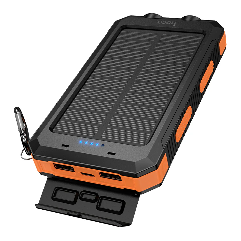 HOCO OUTDOOR SOLAR POWER BANK 8000mah J164 - Image 5