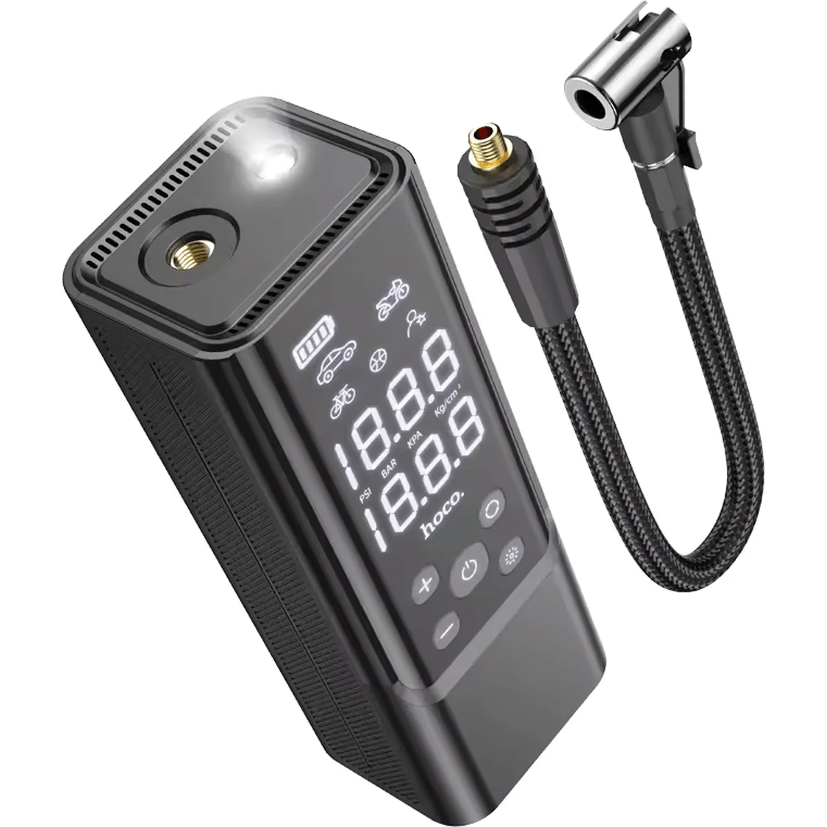 HOCO PORTABLE SMART AIR PUMP & POWER BANK ZP7 - Image 4