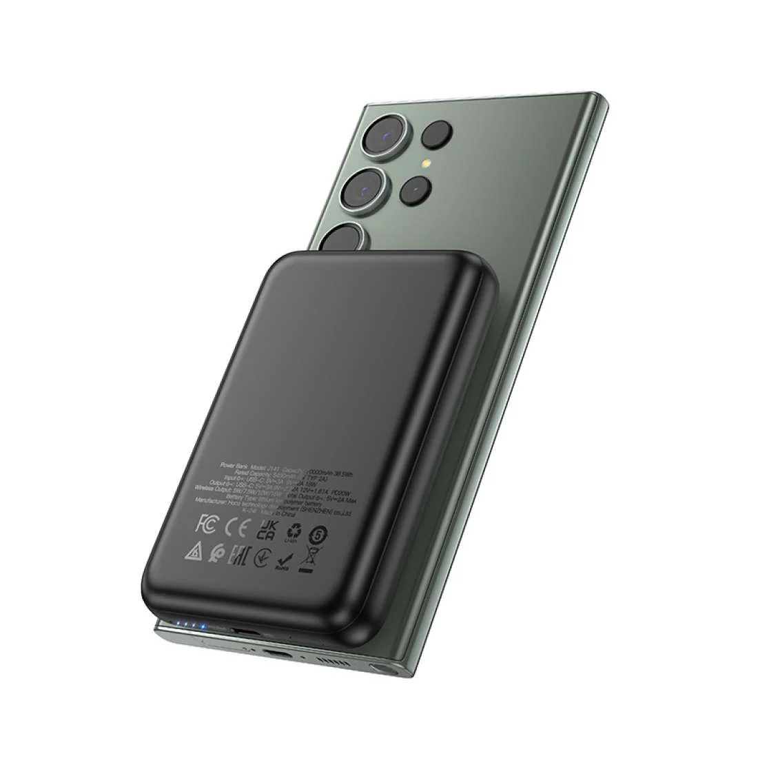 HOCO POWER BANK MAGNETIC WIRELESS J141 - Image 7
