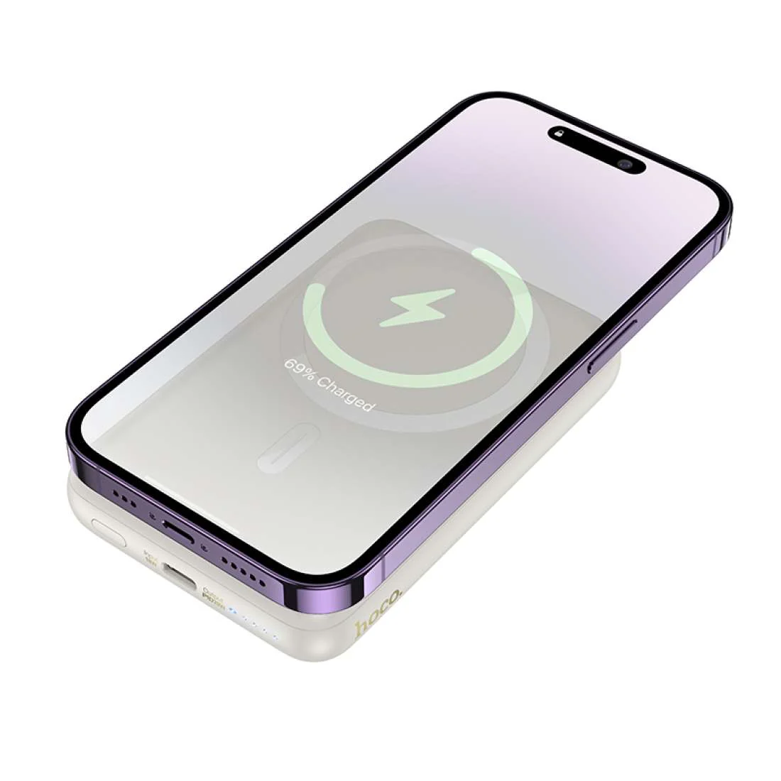 HOCO POWER BANK MAGNETIC WIRELESS J141 - Image 8