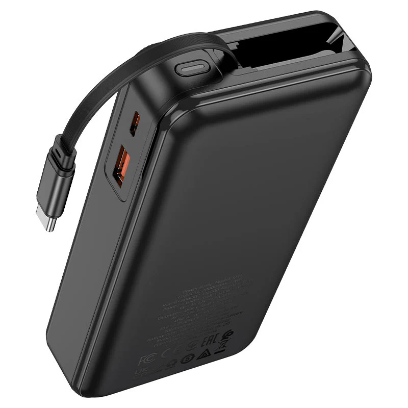 HOCO POWER BANK WITH RETRACTABLE CABLE Q41 - Image 4