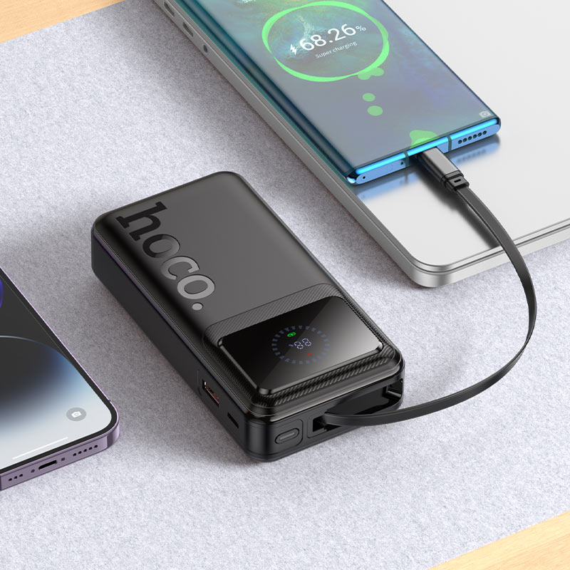 HOCO POWER BANK WITH RETRACTABLE CABLE Q41 - Image 6