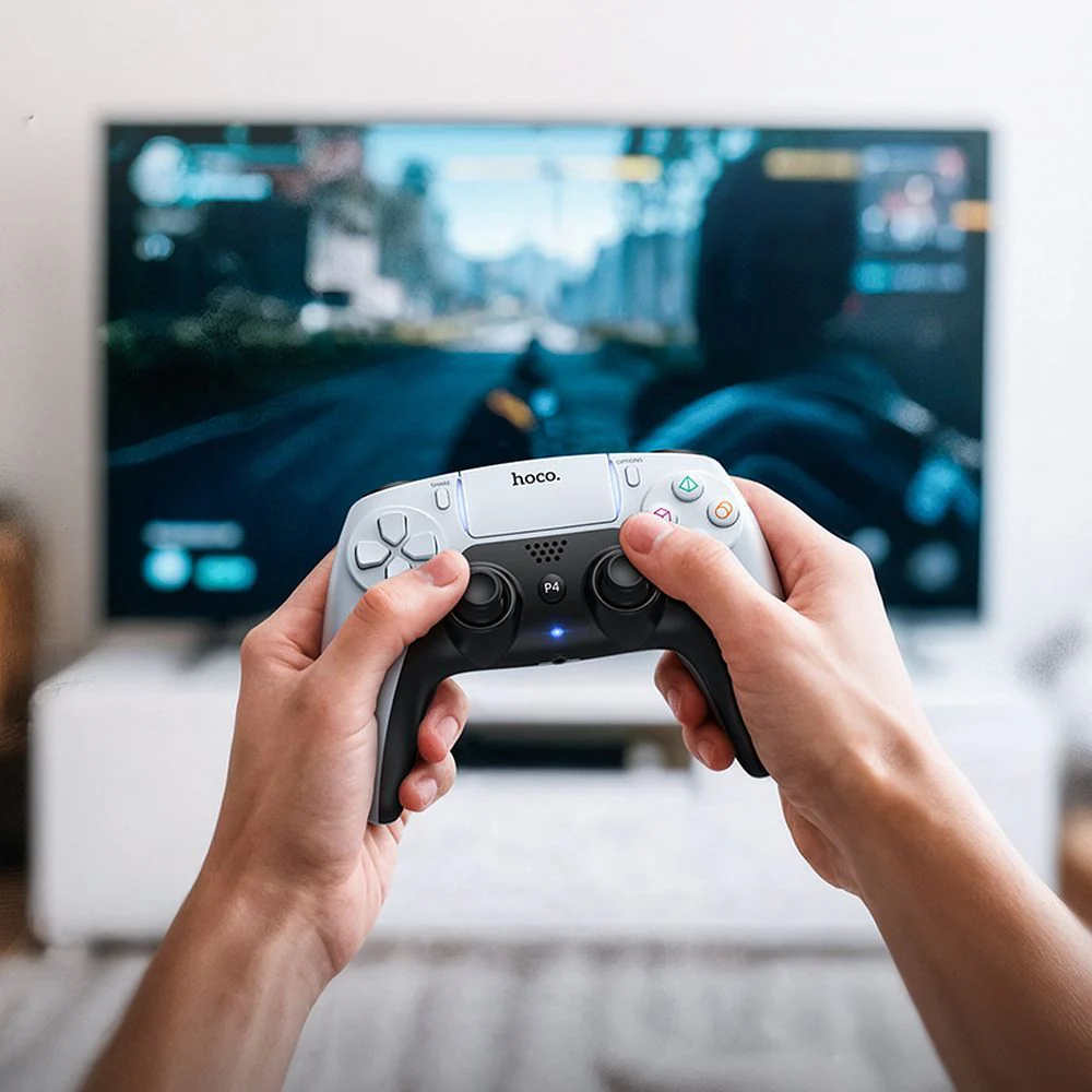 HOCO PS4 WIRELESS GAME CONTROLLER COMPATIBLE WITH PS4/PS5 CONSOLES PS4 GAMES GA1 - Image 3