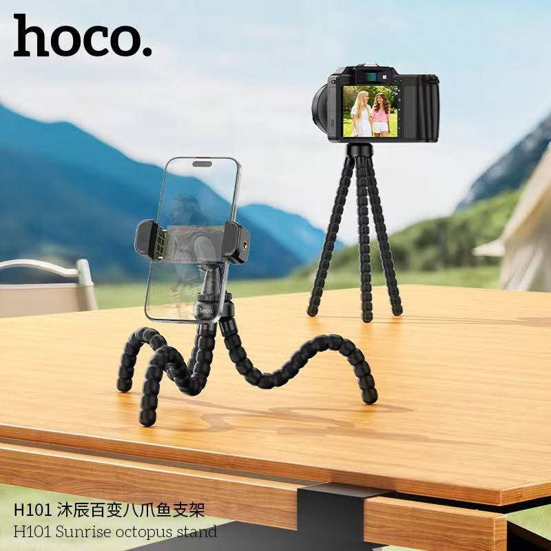 HOCO SILICONE HOSE HOLDER VERSATILE OCTOPUS TRIPOD H101 - Image 10