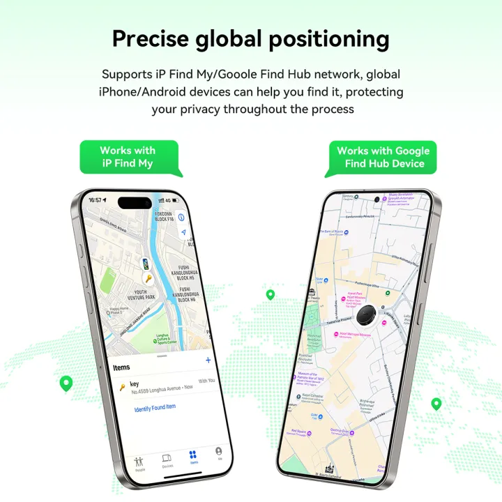 HOCO SMART FINDER WORKS WITH ANDROID FIND HUB/ IPHONE FIND MY E101 - Image 2