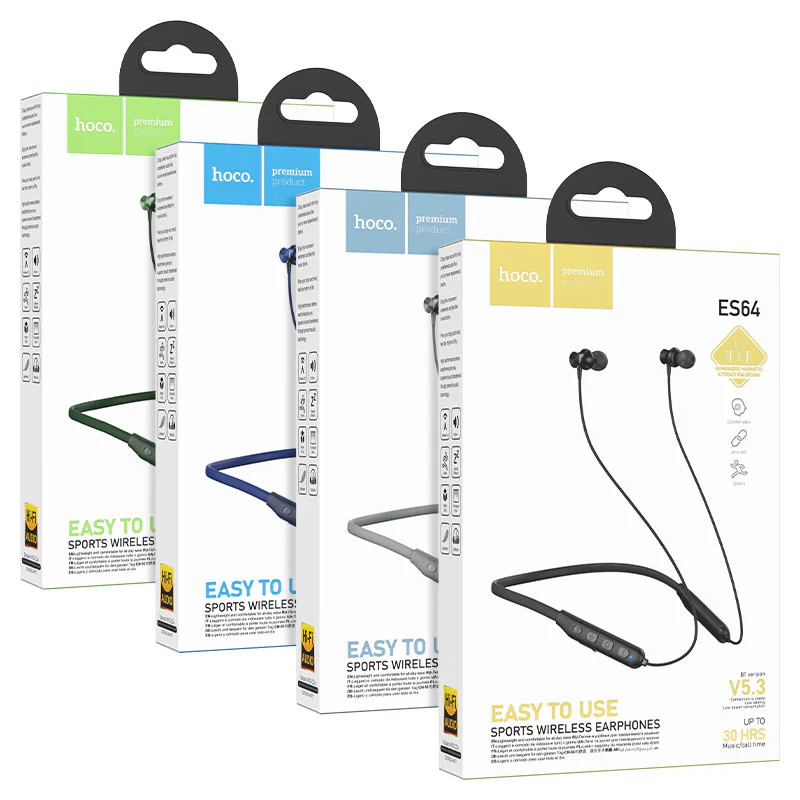 HOCO SPORTS WIRELESS EARPHONES ES64 - Image 8