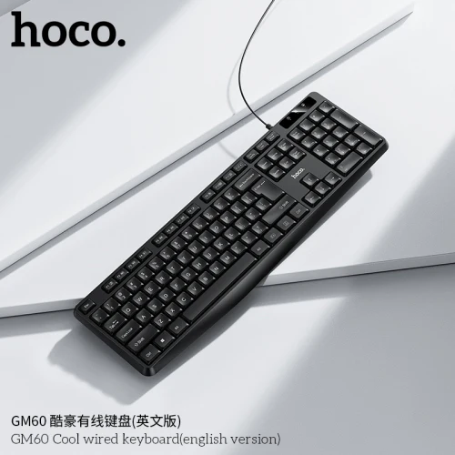 HOCO WIRED USB KEYBOARD GM60 - Image 5