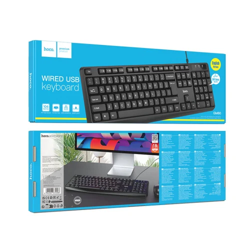 HOCO WIRED USB KEYBOARD GM60 - Image 6