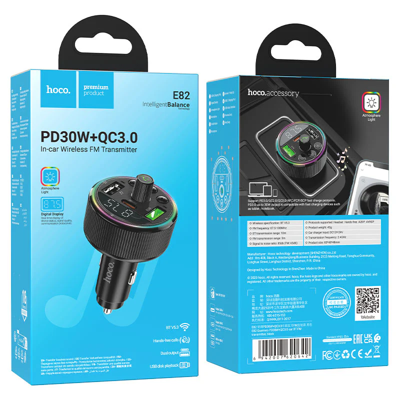HOCO WIRELESS FM TRANSMITTER - Image 14