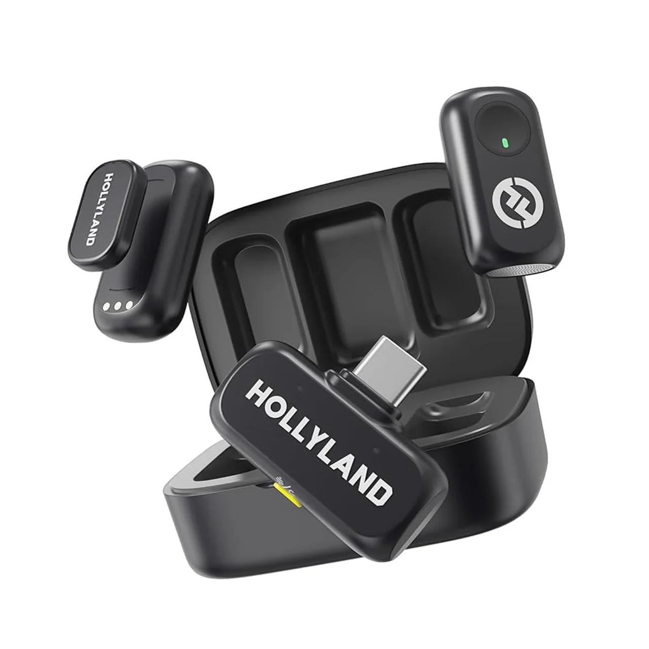 Hollyland Lark A1 Wireless Lavalier Microphone Duo Usb-c