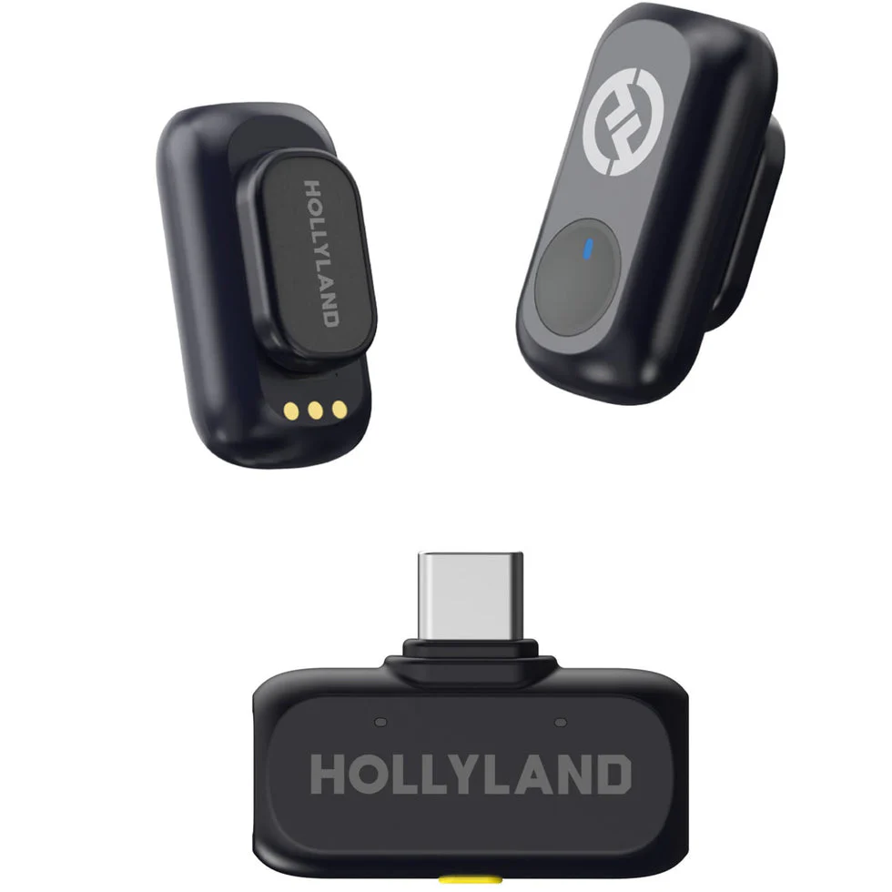 Hollyland Lark A1 Wireless Lavalier Microphone Mini Duo