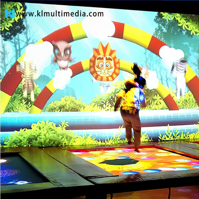 Interactive Trampoline with 55 inch led Monitor - Image 3
